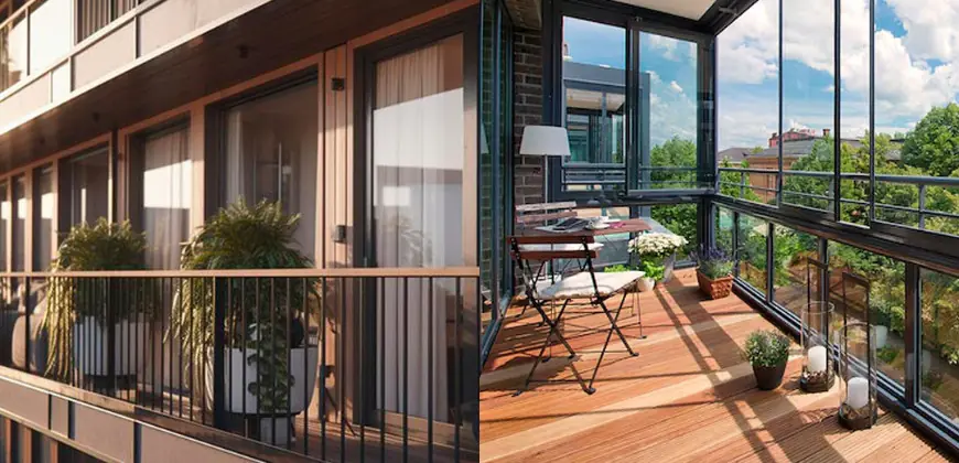 Garść pomysłów na urządzenie idealnego balkonu – projektowanie wnętrz Poznań. Moskitiery i zasłony