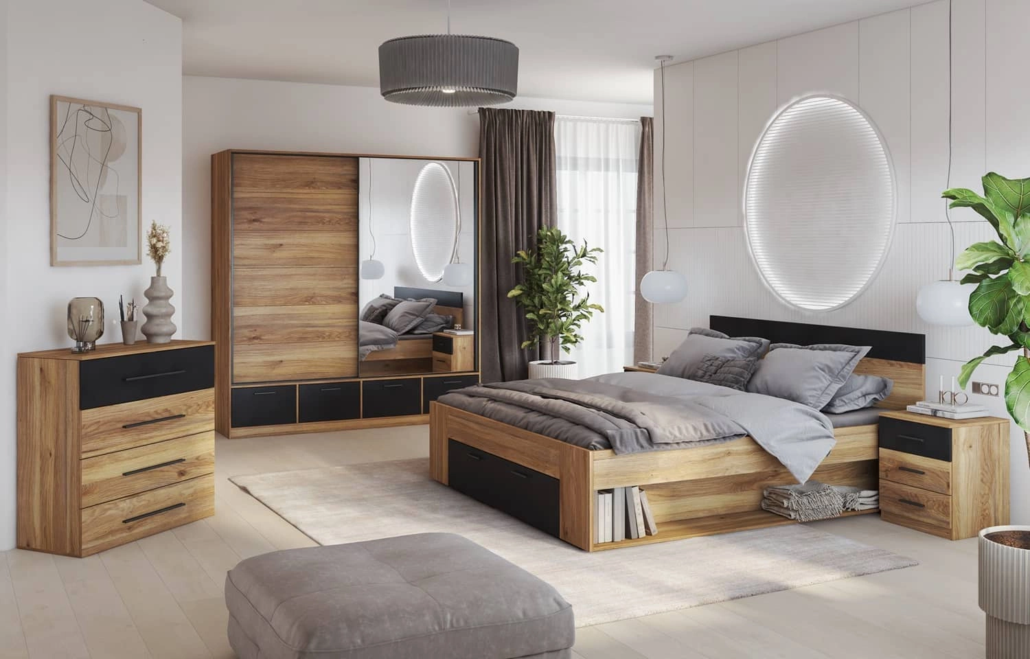 Jakie wybrać meble do małej sypialni? Szafy przesuwne, do zabudowy Kraków